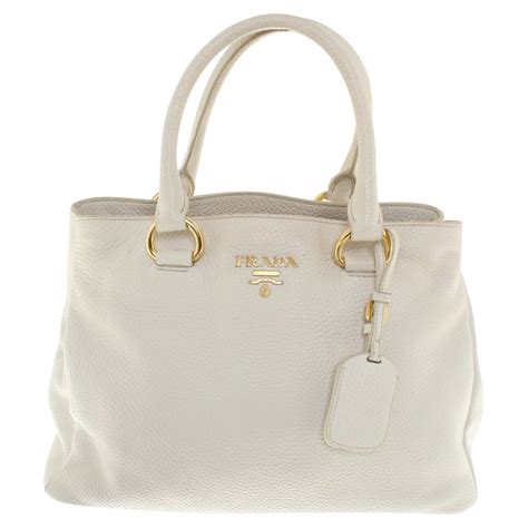 creme prada fold over latch purse|Prada recycled purses.